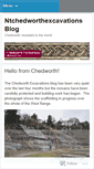 Mobile Screenshot of ntchedworthexcavations.wordpress.com
