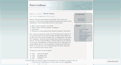 Desktop Screenshot of loibner.wordpress.com