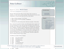 Tablet Screenshot of loibner.wordpress.com