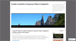 Desktop Screenshot of ccspguapimirim.wordpress.com