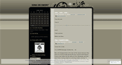 Desktop Screenshot of eitheryousinkorswim.wordpress.com