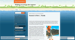 Desktop Screenshot of eazyconversation.wordpress.com