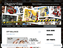 Tablet Screenshot of drawnbyfire.wordpress.com