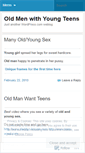 Mobile Screenshot of oldyoungvideo.wordpress.com