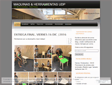 Tablet Screenshot of maquinasudp.wordpress.com