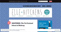 Desktop Screenshot of ellehitchens.wordpress.com