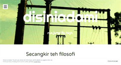 Desktop Screenshot of disiniadami.wordpress.com