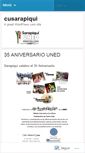 Mobile Screenshot of cusarapiqui.wordpress.com