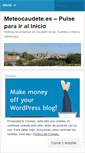 Mobile Screenshot of meteocaudete.wordpress.com