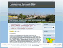 Tablet Screenshot of meteocaudete.wordpress.com