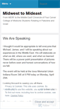 Mobile Screenshot of midwest2mideast.wordpress.com