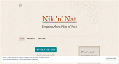 Desktop Screenshot of niknnat.wordpress.com
