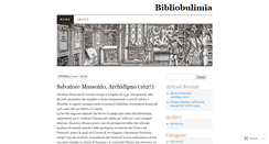 Desktop Screenshot of bibliobulimia.wordpress.com