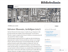 Tablet Screenshot of bibliobulimia.wordpress.com