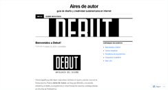 Desktop Screenshot of airesdeautor.wordpress.com
