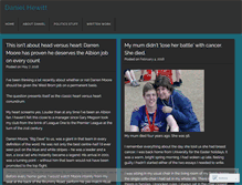 Tablet Screenshot of danhewitt.wordpress.com