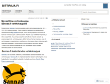 Tablet Screenshot of bittipaja.wordpress.com