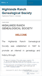 Mobile Screenshot of hrgenealogy.wordpress.com