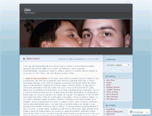 Tablet Screenshot of alextomulescu.wordpress.com
