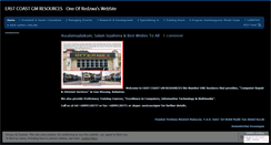Desktop Screenshot of eastcoastgmr.wordpress.com