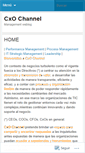 Mobile Screenshot of cxochannel.wordpress.com