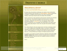 Tablet Screenshot of drewniany.wordpress.com