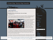 Tablet Screenshot of prismdig.wordpress.com