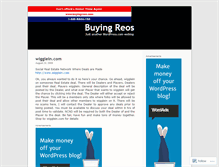 Tablet Screenshot of buyingreos.wordpress.com