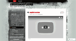 Desktop Screenshot of curiosandoperoma.wordpress.com