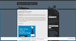 Desktop Screenshot of eggtartsandapplepie.wordpress.com