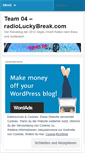 Mobile Screenshot of luckybreak2012.wordpress.com
