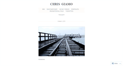 Desktop Screenshot of chrisgiamo.wordpress.com
