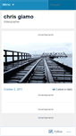 Mobile Screenshot of chrisgiamo.wordpress.com