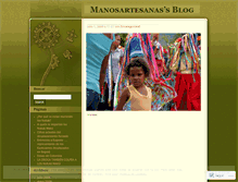 Tablet Screenshot of manosartesanasenamerica.wordpress.com