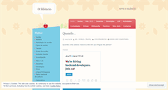 Desktop Screenshot of ouveosilencio.wordpress.com