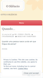 Mobile Screenshot of ouveosilencio.wordpress.com