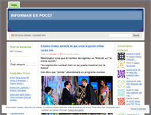 Tablet Screenshot of informarespoco.wordpress.com
