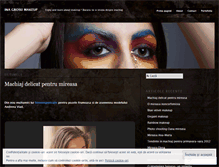 Tablet Screenshot of inamakeup.wordpress.com