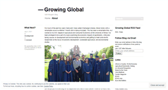 Desktop Screenshot of growingglobal.wordpress.com