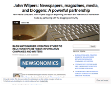 Tablet Screenshot of johnwilpers.wordpress.com