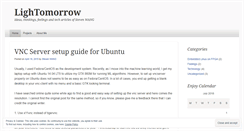 Desktop Screenshot of lighttomorrow.wordpress.com