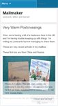 Mobile Screenshot of mailmaker.wordpress.com