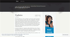Desktop Screenshot of photographybyjenski.wordpress.com