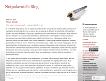 Tablet Screenshot of netpolaroid.wordpress.com