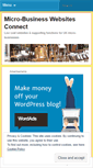 Mobile Screenshot of microbusinesswebsitesconnect.wordpress.com