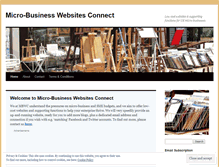 Tablet Screenshot of microbusinesswebsitesconnect.wordpress.com