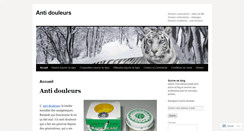 Desktop Screenshot of antidouleurs.wordpress.com