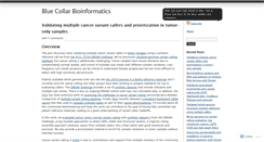 Desktop Screenshot of bcbio.wordpress.com