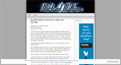 Desktop Screenshot of michaelmattson.wordpress.com