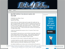 Tablet Screenshot of michaelmattson.wordpress.com